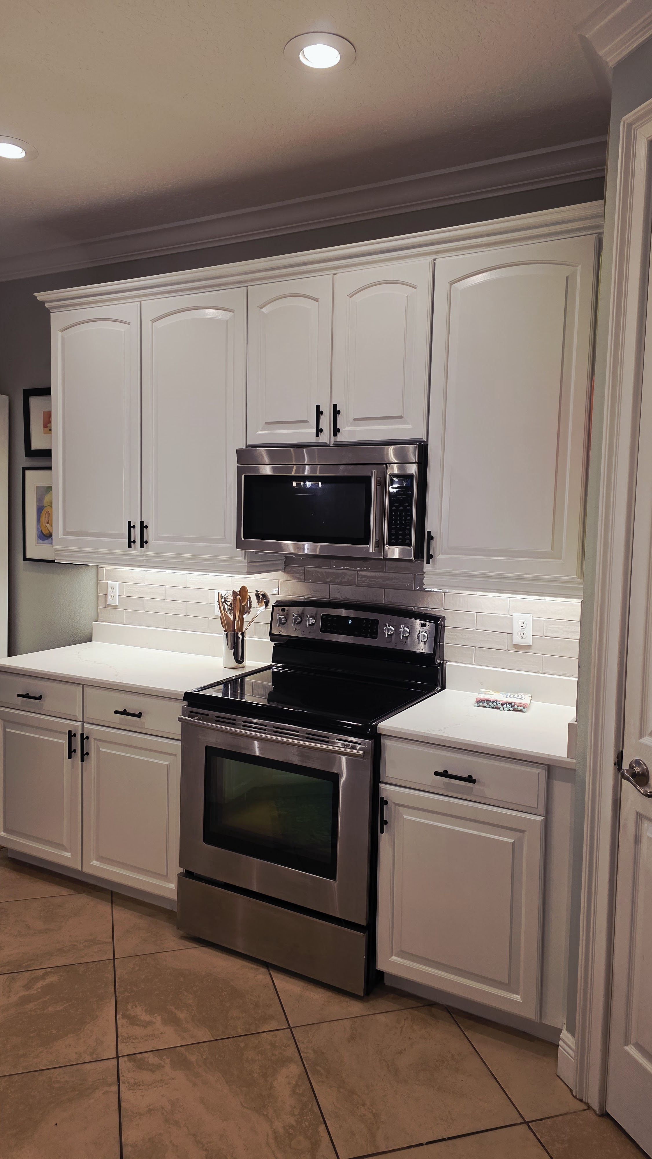 Before & After Cabinet Repainting